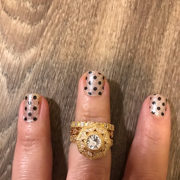 925 3pcs engagement ring - Picture 7 of 8